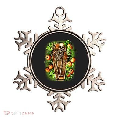 Halloween Casket Pumpkin Patch Ornament