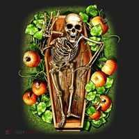 Halloween Casket Pumpkin Patch Hat thumb 2