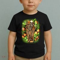 Halloween Casket Pumpkin Patch Toddler T-Shirt thumb 2