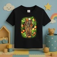 Halloween Casket Pumpkin Patch Toddler T-Shirt thumb 3