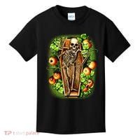 Halloween Casket Pumpkin Patch Kids T-Shirt thumb 0