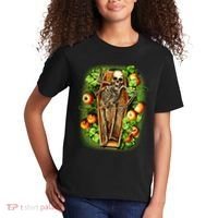 Halloween Casket Pumpkin Patch Kids T-Shirt thumb 2