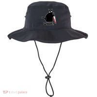 Halloween Cat what? Bloody Knife Bucket Hat thumb 0