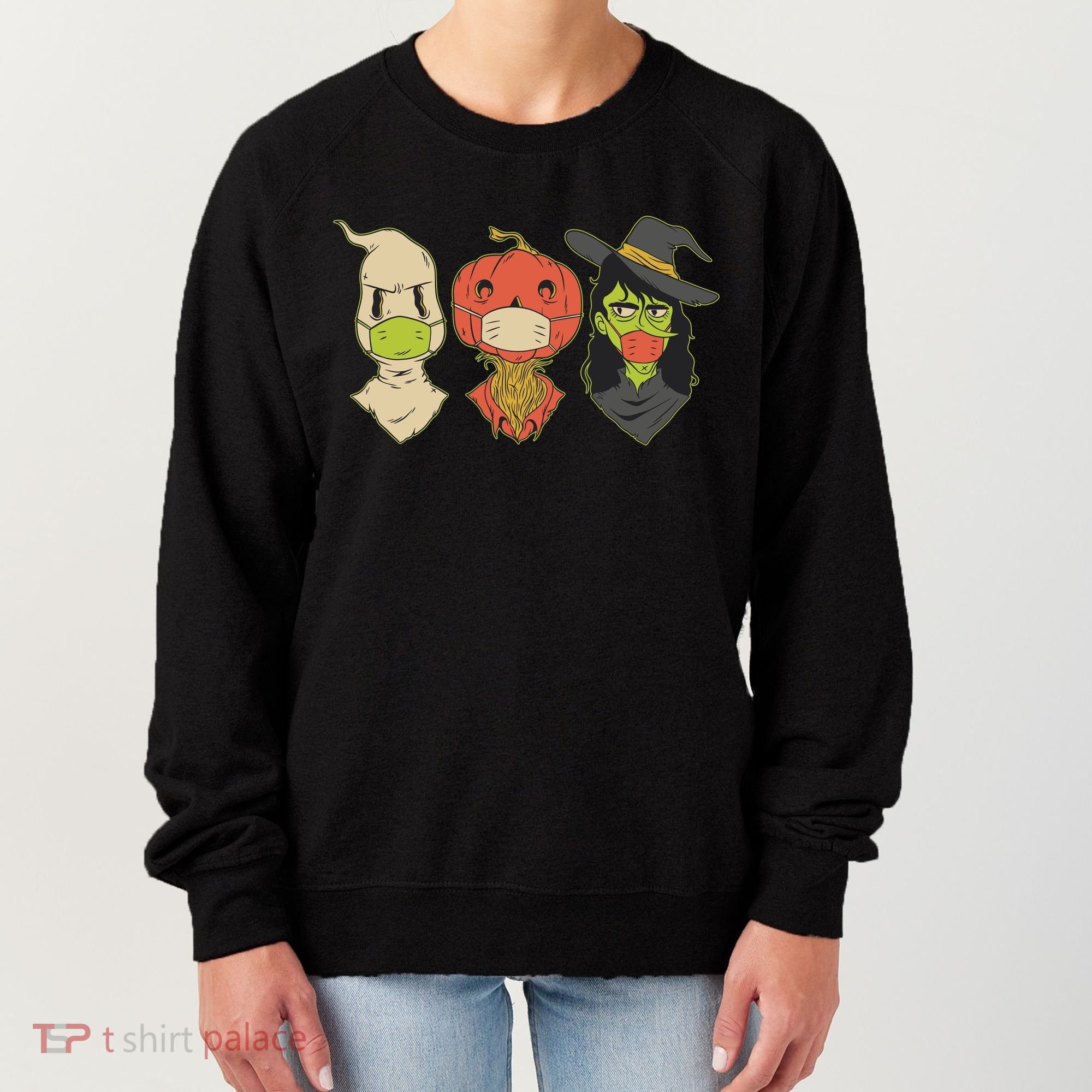 Halloween Creatures Pandemic Women's Sweatshirt