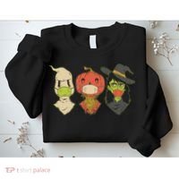 Halloween Creatures Pandemic Sweatshirt thumb 2