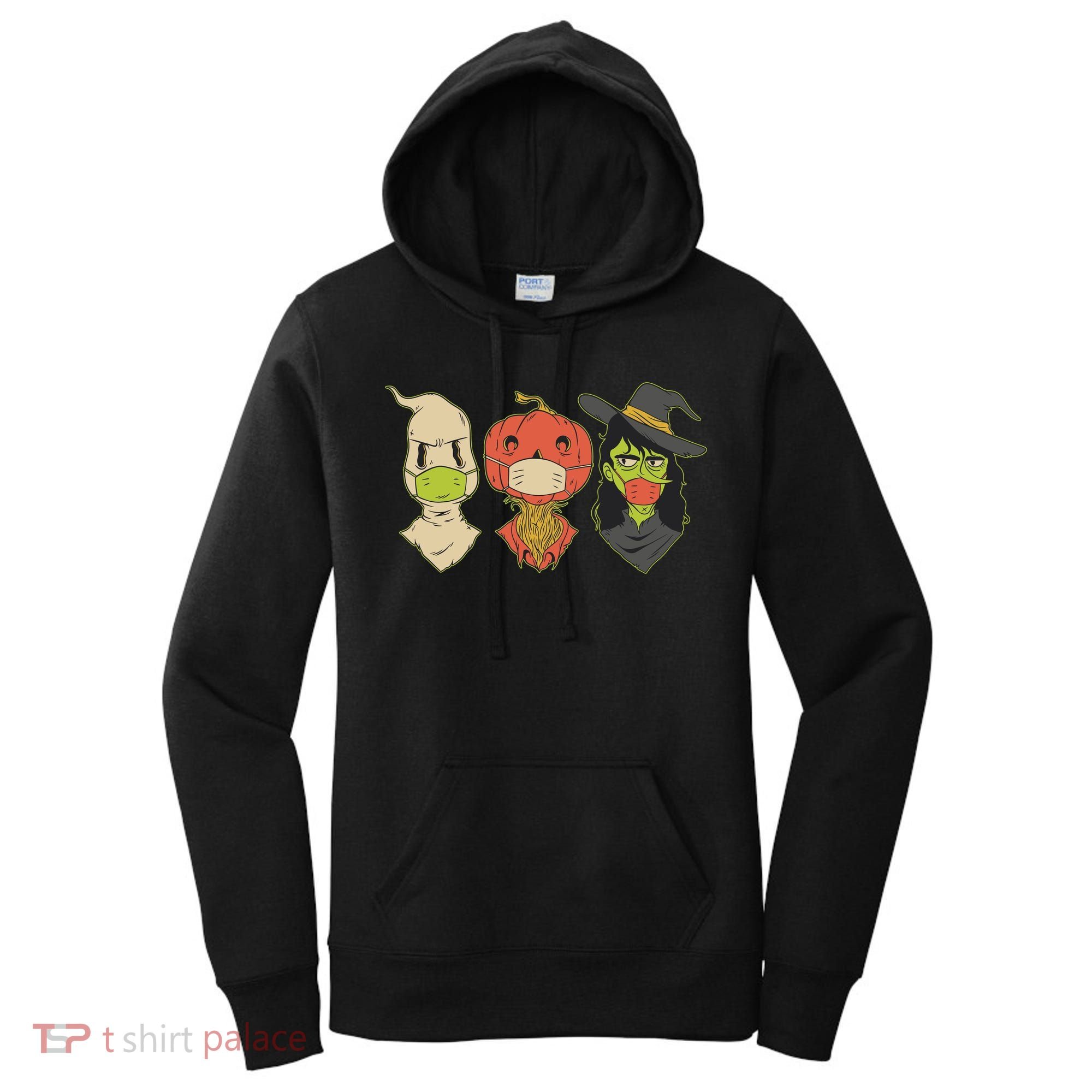 Halloween Creatures Pandemic Women's Hoodie