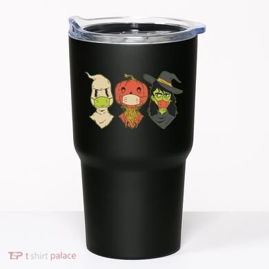 Halloween Creatures Pandemic Tumbler