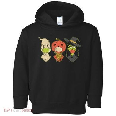 Halloween Creatures Pandemic Toddler Hoodie