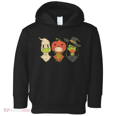 Halloween Creatures Pandemic Toddler Hoodie
