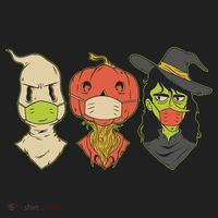 Halloween Creatures Pandemic Golf Towel thumb 3