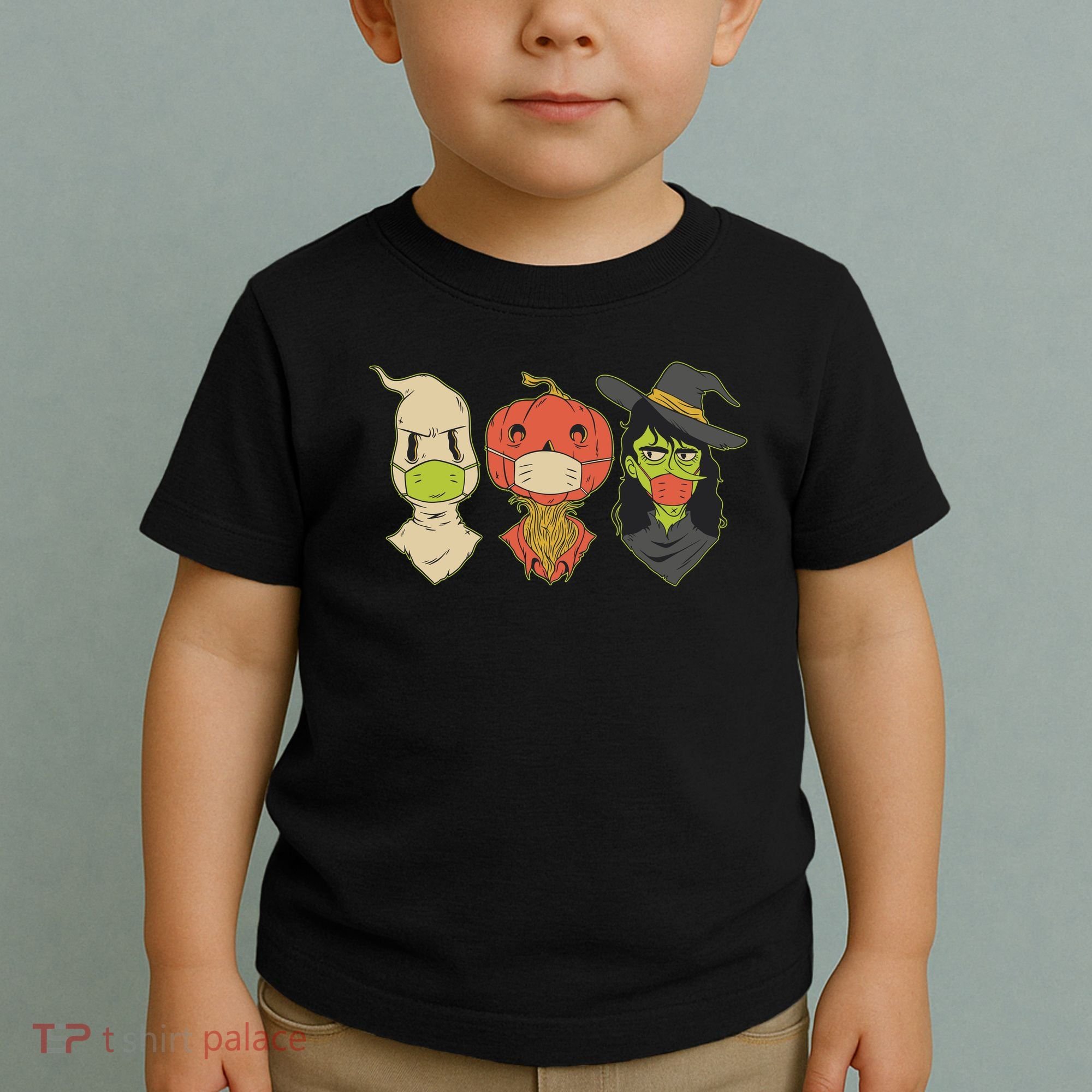 Halloween Creatures Pandemic Toddler T-Shirt