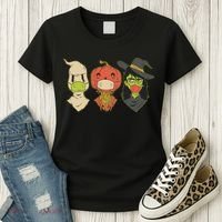 Halloween Creatures Pandemic Women's T-Shirt thumb 3