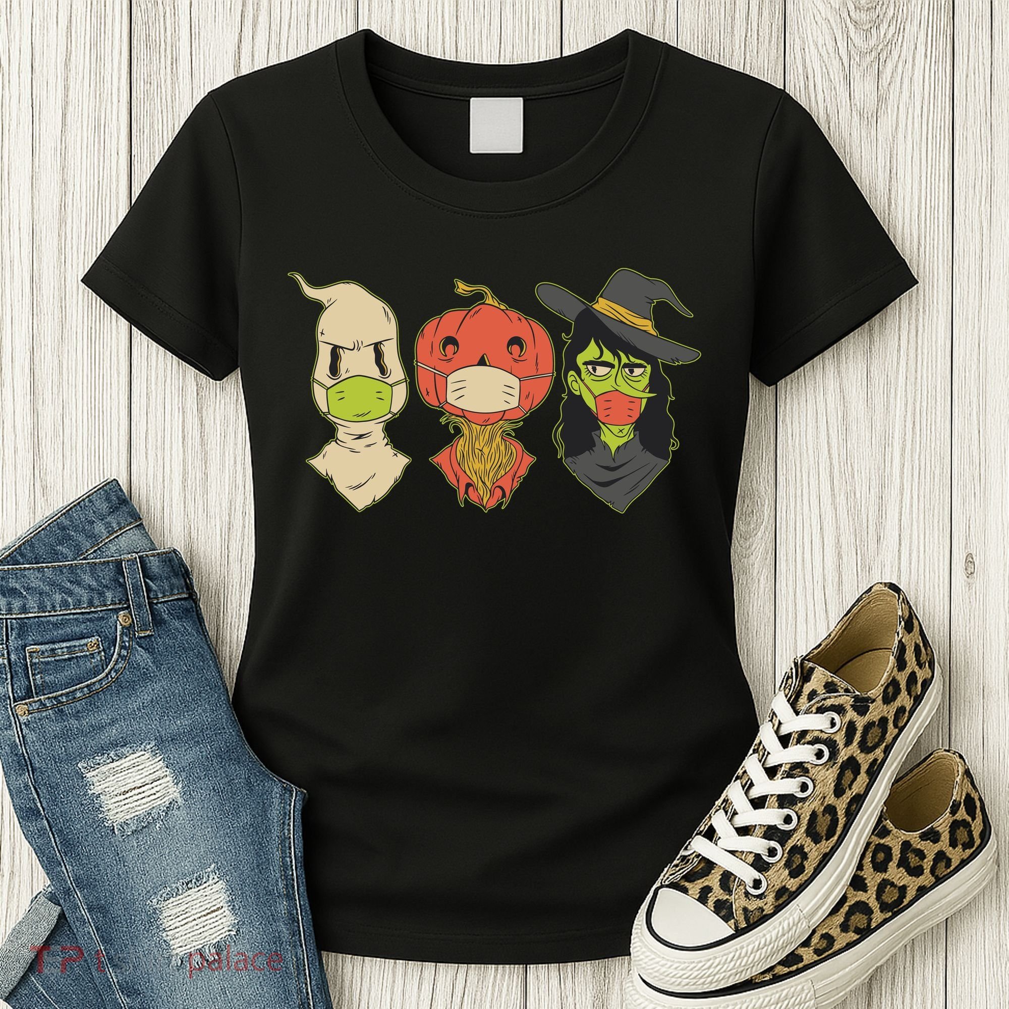 Halloween Creatures Pandemic Women's T-Shirt