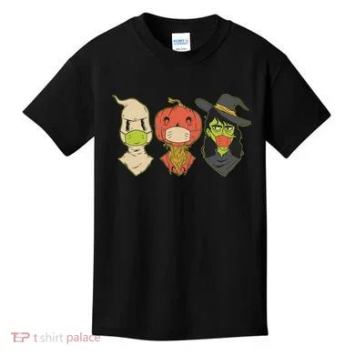 Halloween Creatures Pandemic Kids T-Shirt