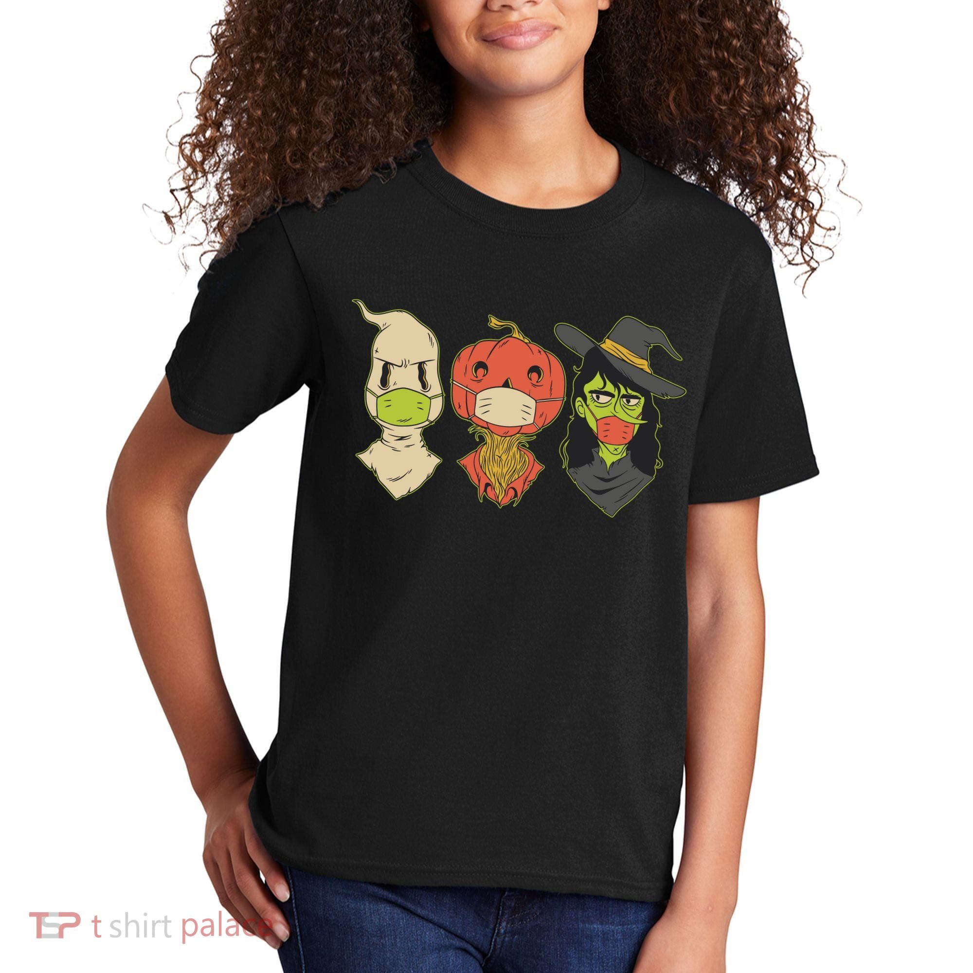 Halloween Creatures Pandemic Kids T-Shirt
