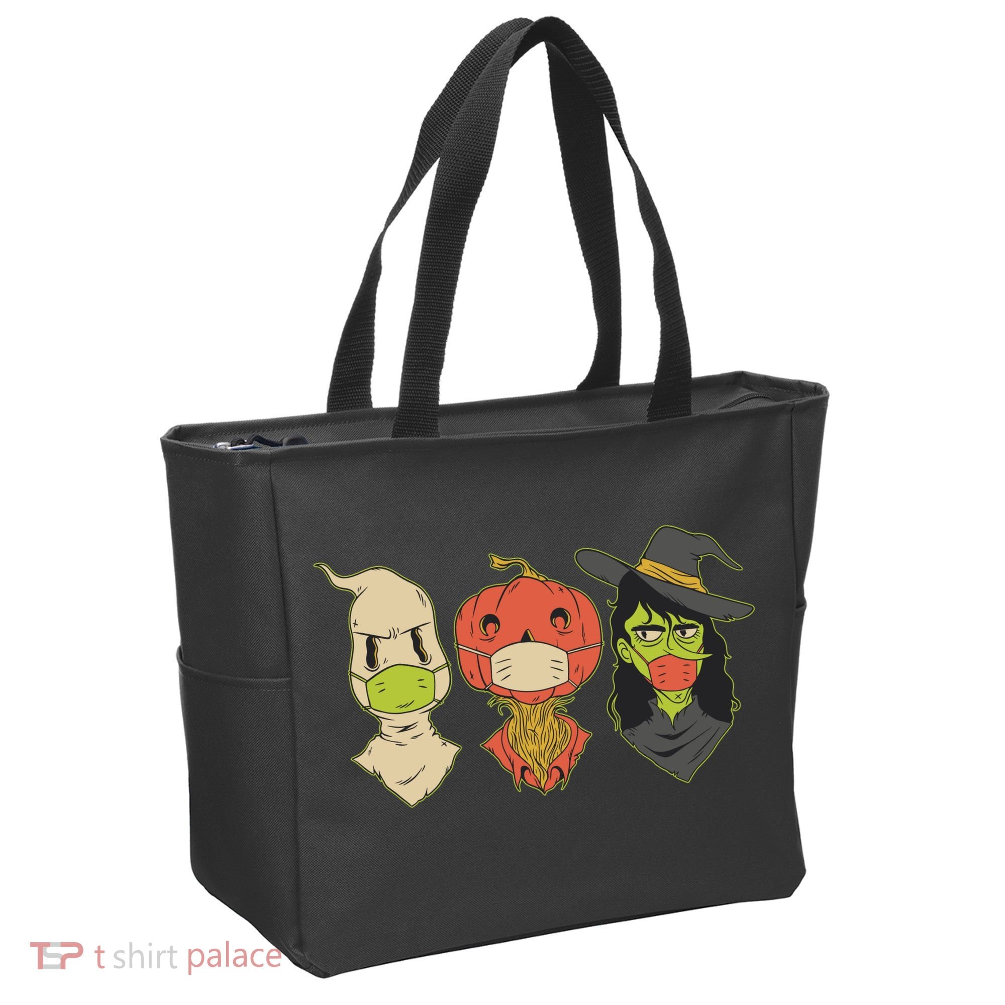 Halloween Creatures Pandemic Tote Bag