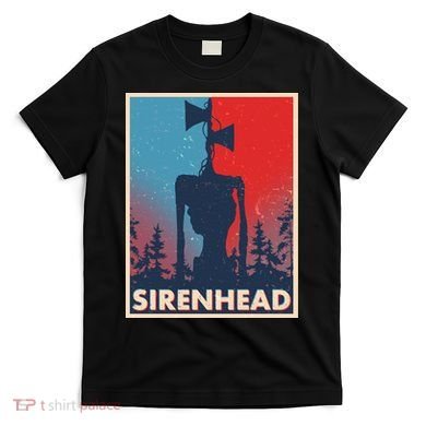 Halloween Creepy Sirenhead Vintage T-Shirt