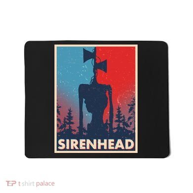 Halloween Creepy Sirenhead Vintage Mousepad