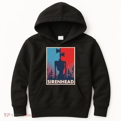 Halloween Creepy Sirenhead Vintage Kids Hoodie