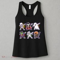 Halloween Cute Funny Dabbing Monsters Women's Tank Top thumb 3