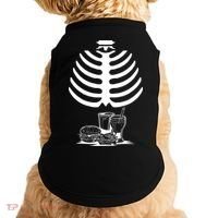 Halloween fast food skeleton Doggie Tank thumb 0
