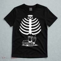 Halloween fast food skeleton T-Shirt thumb 5