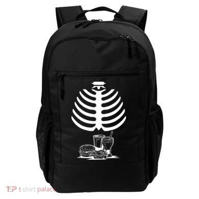 Halloween fast food skeleton Backpack