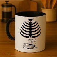 Halloween fast food skeleton Coffee Mug thumb 4