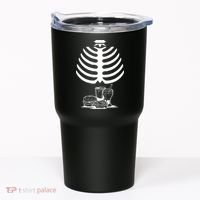 Halloween fast food skeleton Tumbler thumb 0