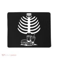 Halloween fast food skeleton Mousepad thumb 0
