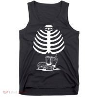 Halloween fast food skeleton Tank Top thumb 0