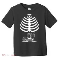 Halloween fast food skeleton Toddler T-Shirt thumb 0