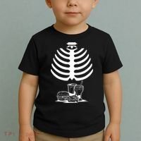 Halloween fast food skeleton Toddler T-Shirt thumb 2
