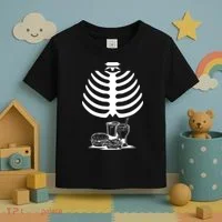Halloween fast food skeleton Toddler T-Shirt thumb 3