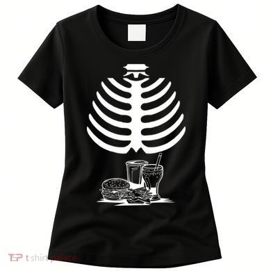 Halloween fast food skeleton Women's T-Shirt