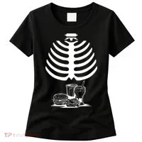 Halloween fast food skeleton Women's T-Shirt thumb 0