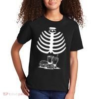 Halloween fast food skeleton Kids T-Shirt thumb 2