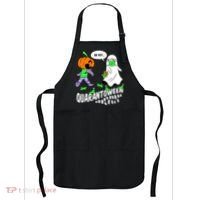 Halloween Funny Quarantoween 6 Feet Pumpkin Ghost Apron thumb 0