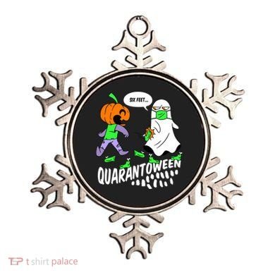 Halloween Funny Quarantoween 6 Feet Pumpkin Ghost Ornament