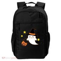Halloween Ghost Kawaii Trick or Treating Pumpkin Backpack thumb 0