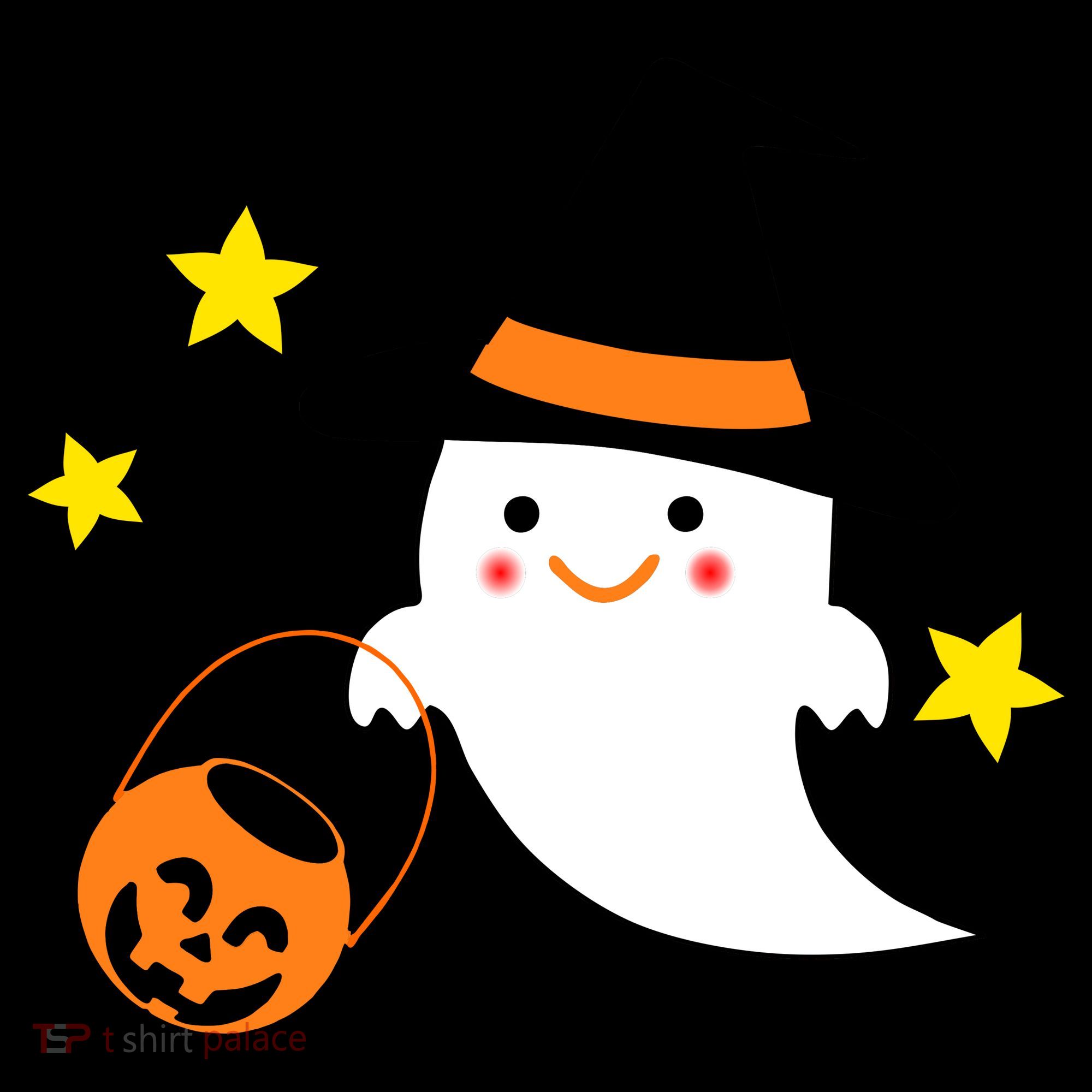 Halloween Ghost Kawaii Trick or Treating Pumpkin Coffee Mug