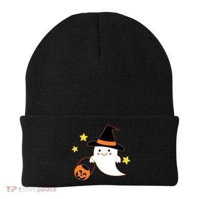 Halloween Ghost Kawaii Trick or Treating Pumpkin Beanie