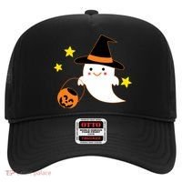 Halloween Ghost Kawaii Trick or Treating Pumpkin Hat thumb 0