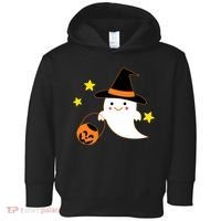 Halloween Ghost Kawaii Trick or Treating Pumpkin Toddler Hoodie thumb 0