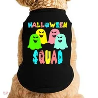 Halloween Ghost Squad Doggie Tank thumb 0