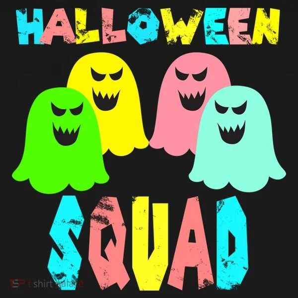 Halloween Ghost Squad Doggie Tank