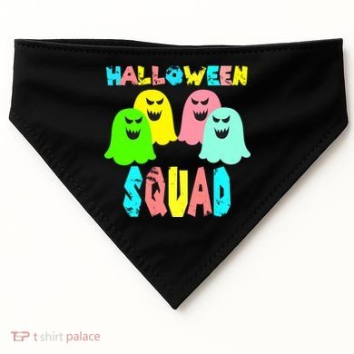 Halloween Ghost Squad USA-Made Doggie Bandana