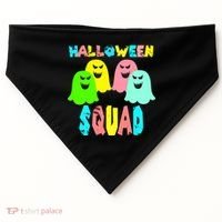 Halloween Ghost Squad USA-Made Doggie Bandana thumb 0