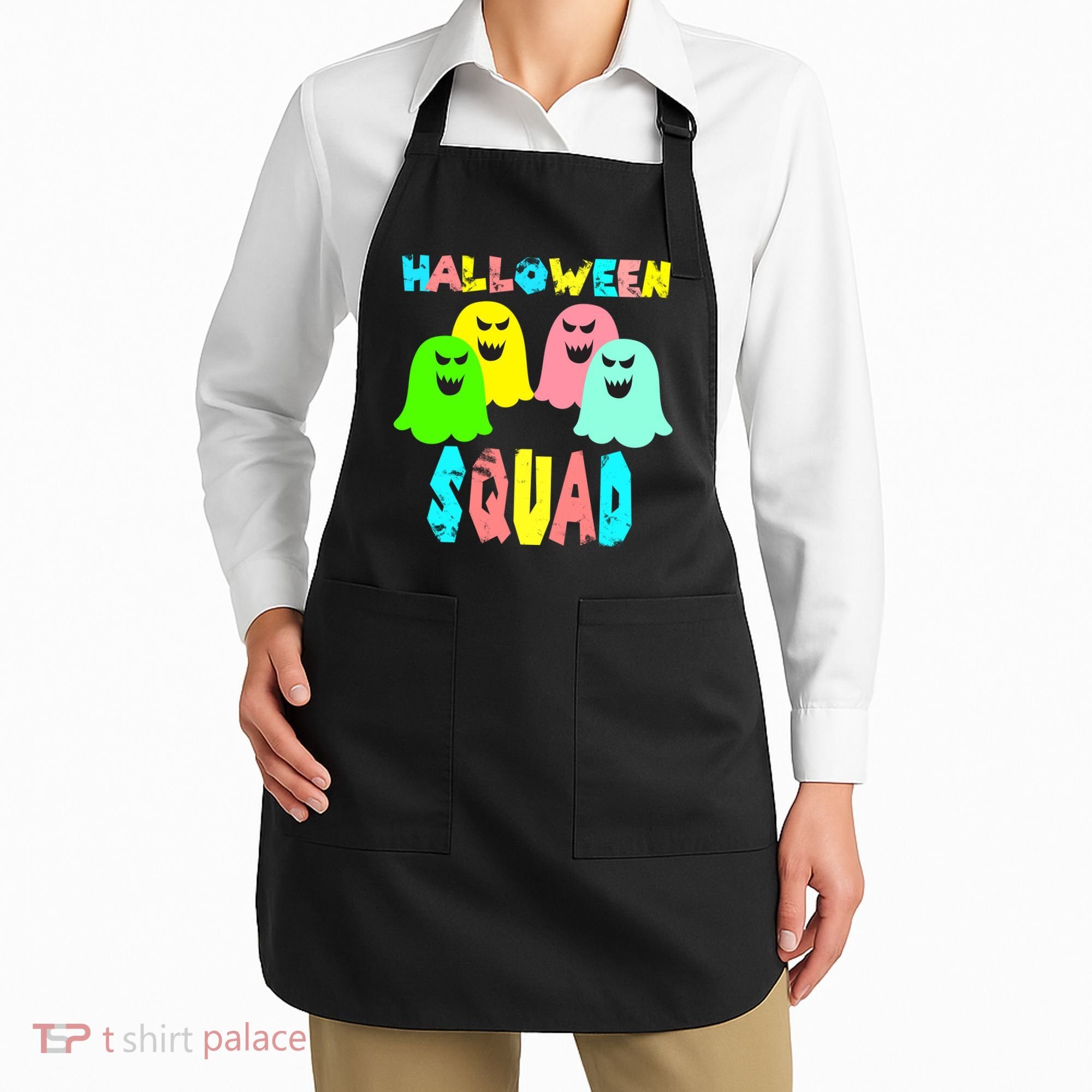 Halloween Ghost Squad Apron