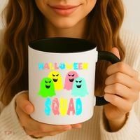 Halloween Ghost Squad Coffee Mug thumb 3